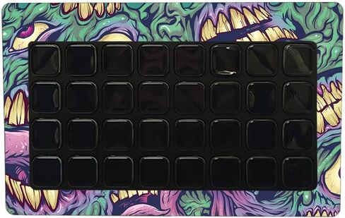 MightySkins Skin Compatible with Elgato Stream Deck XL - Eyes and Teeth | Protective, Durable, and Unique Vinyl Decal wrap Cover | Easy to Apply, Remove, and Change Styles | Made in The USA in Saudi Arabia