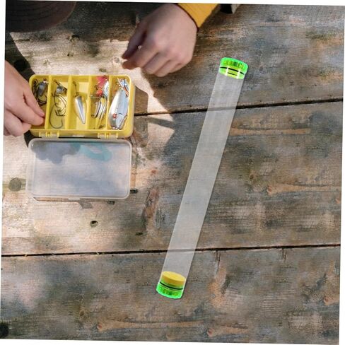 Totority 2pcs Fishing Lure Tube Holder PVC Floats Tube Fishing Floats Storage for Anglers in Saudi Arabia