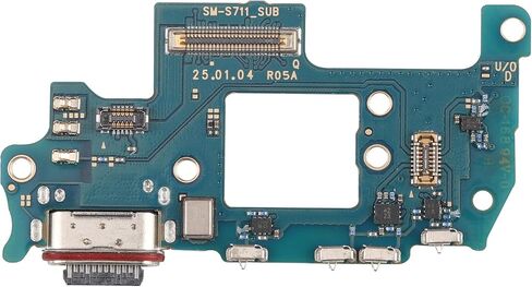 استبدال منفذ الشحن لـ Samsung Galaxy S23 Fe USB Dock Dock Connector Connector Flex Cable مع إصلاح منفذ Microphone Jack Headphone لـ SM-S711U1 SM-S711U in Saudi Arabia