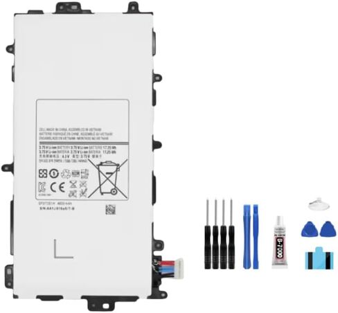 بطارية عامة 4600mAh 3.75V SP3770E1H متوافق مع Galaxy Note 8.0/510 NOTE 8 8.0 3G GT-N5100 N5100 N5120 N5110 TABLET in Saudi Arabia