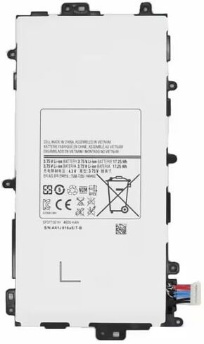 بطارية عامة 4600mAh 3.75V SP3770E1H متوافق مع Galaxy Note 8.0/510 NOTE 8 8.0 3G GT-N5100 N5100 N5120 N5110 TABLET in Saudi Arabia