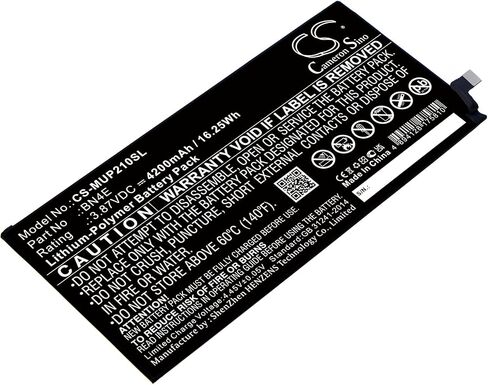 Cameron Sino Battery for Xiaomi 21051182G, Mi Pad 5, Pad 5 PN:Xiaomi BN4E 4200mAh / 36.54Wh in Saudi Arabia