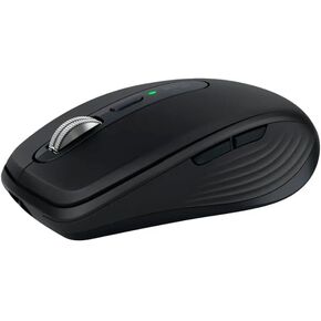 Logitech MX في أي مكان 3s ماوس لاسلكي مضغوط ، تمرير سريع ، 8K DPI أي تتبع السطح ، نقرات هادئة ، أزرار قابلة للبرمجة ، USB C ، Bluetooth ، Windows PC ، Linux ، Chrome ، Mac - Black (متجدد) in Saudi Arabia