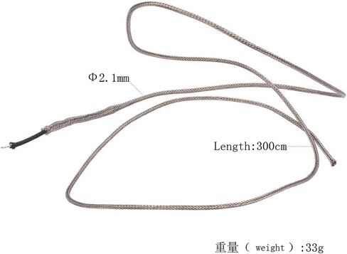 9 Feet Single-Conductor Braided Shield Cable Guitar Wire Guitar Pickup Hookup Wire in Saudi Arabia