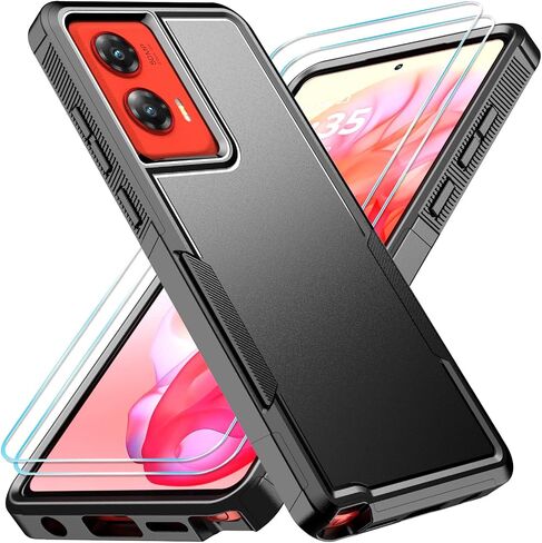 متوافق مع Motorola Moto G Stylus 5G 2025 مع حامي شاشة HD Highted Duty Rugged Full-Body Growing Grade Protection ، Mint Green in Saudi Arabia
