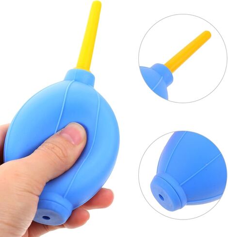 PartyKindom 4pcs منفاخ الهواء المطاطي لتمديدات الرموش أداة تجفيف خفيفة الوزن لتجفيف الرموش السريع وفعال الاستخدام متعدد الاستخدامات لتنظيف الكاميرا وإزالة الغبار اللون الأزرق in Kuwait