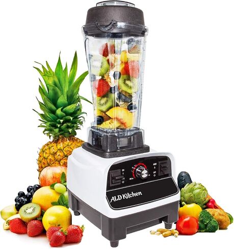 ALDKitchen Countertop Commercial Blender | 67 Oz (2L) | Smoothies, Cocktails, etc | Portable Blender | 110V (A-BL767A) in Kuwait