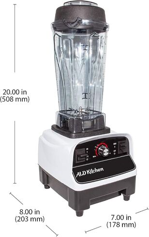 ALDKitchen Countertop Commercial Blender | 67 Oz (2L) | Smoothies, Cocktails, etc | Portable Blender | 110V (A-BL767A) in Kuwait