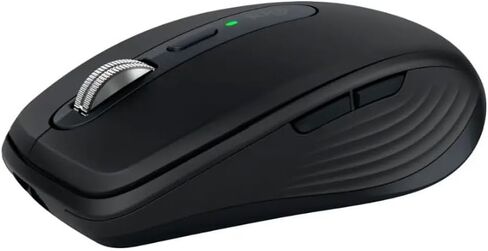 Logitech MX في أي مكان 3s ماوس لاسلكي مضغوط ، تمرير سريع ، 8K DPI أي تتبع السطح ، نقرات هادئة ، أزرار قابلة للبرمجة ، USB C ، Bluetooth ، Windows PC ، Linux ، Chrome ، Mac - Black (متجدد) in Saudi Arabia