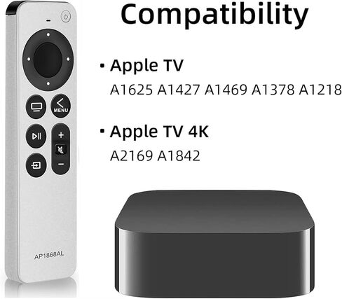التحكم عن بُعد عن بُعد لـ Apple TV Compavible مع Apple TV 4K مع التحكم في التلفزيون in Kuwait