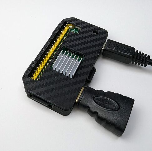 حالة الحماية المدمجة العامة PI Zero Zero (نظرة ألياف الكربون الأسود) in Saudi Arabia