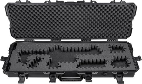 Eylar 39 Inch Intact Series Rolling Hard Rifle Case, Stacker Design with RAGAR Reconfigurable & Reusable Foam Insert in Saudi Arabia
