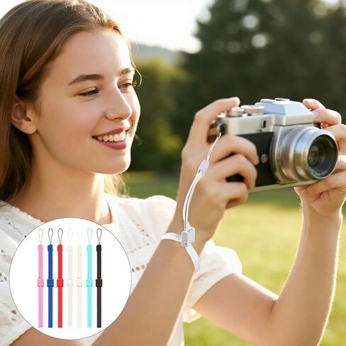 7 PCS حزام معصم اليد ، حبل الهاتف القابل للتعديل لـ Wii عن بعد متعددة الأغراض معصم الهاتف معصم معصم مع القفل لوحدة التحكم عن بُعد Wii ، Mobilephone ، MP3 ، الكاميرا الرقمية in Kuwait