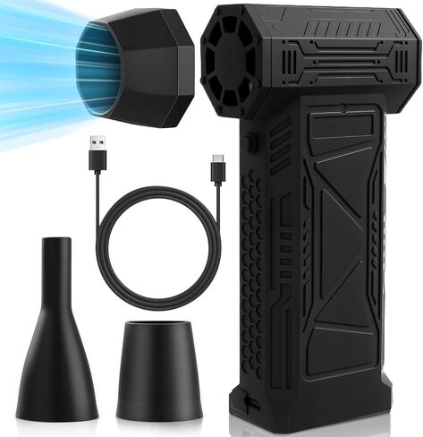 Electric Air Duster 360000RPM Compressed Air Duster with 5 Gear Adjustable Electric Duster for Keyboard PC Cleaning in Saudi Arabia