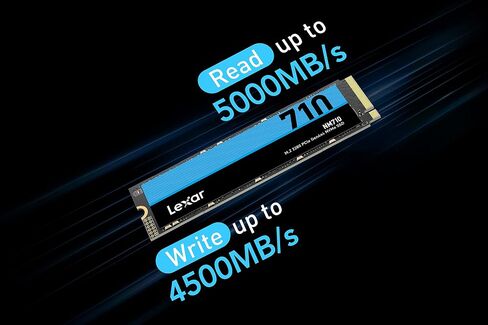 Lexar NM620 512GB SSD, M.2 2280 PCIe Gen3x4 NVMe 1.4 Internal SSD, Up to 3500MB/s Read, 2400MB/s Write, 3D NAND Flash Internal Solid State Drive for PC Enthusiasts and Gamers (LNM620X512G-RNNNG) in Saudi Arabia