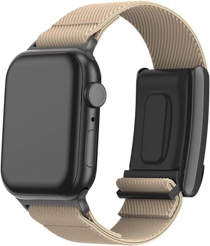 Whoop 5.0 (Coming قريبًا) و 4.0 Premium Smart Watch & Whoop Band Combo: Hybrid Athlete Band - حزام نايلون مقاوم للتنفس ، مقاوم للرائحة متوافق مع Apple Watch & Whoop 4.0 أو 5.0 من أجل الراحة النهائية والمتانة in Saudi Arabia