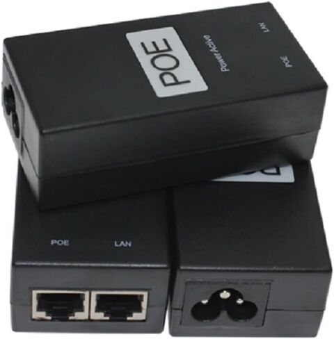 30W GIGABIT POE POWERSENT 48V0.65A وحدة تزويد الطاقة 1000 ميغابت في الثانية جسر AP (24V1A 24W) in Saudi Arabia
