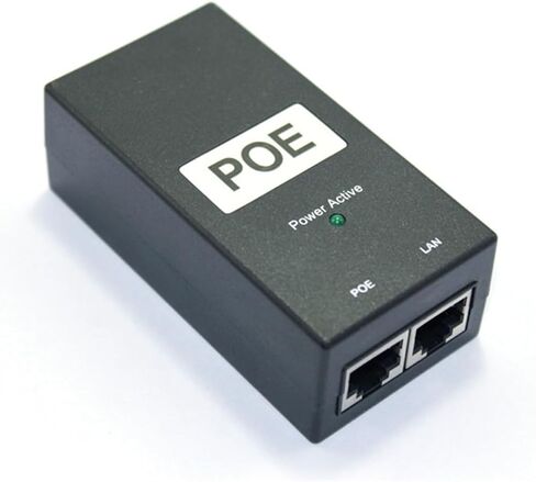 30W GIGABIT POE POWERSENT 48V0.65A وحدة تزويد الطاقة 1000 ميغابت في الثانية جسر AP (24V1A 24W) in Saudi Arabia