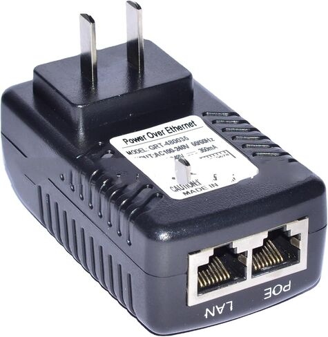 AC/DC Power Supply POE Charger Ethernet Power Supply DC48V350mA in Saudi Arabia