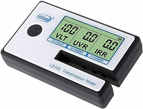 Linshang Portable Solar Test Meter, Measure Side Windshield, Window Tint and Window Film Glass, Meter Tester UV IR Rejection Spectrum Tester IR 1400nm UV 365nm VL 380nm - 760nm Full wavelength in Saudi Arabia