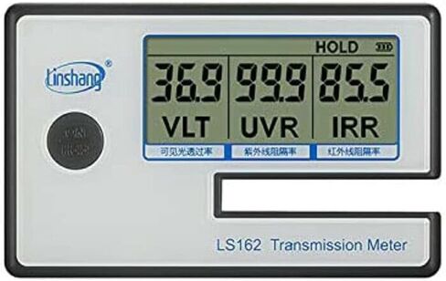 Linshang Portable Solar Test Meter, Measure Side Windshield, Window Tint and Window Film Glass, Meter Tester UV IR Rejection Spectrum Tester IR 1400nm UV 365nm VL 380nm - 760nm Full wavelength in Saudi Arabia