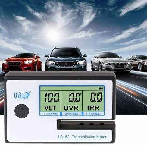 Linshang Portable Solar Test Meter, Measure Side Windshield, Window Tint and Window Film Glass, Meter Tester UV IR Rejection Spectrum Tester IR 1400nm UV 365nm VL 380nm - 760nm Full wavelength in Saudi Arabia