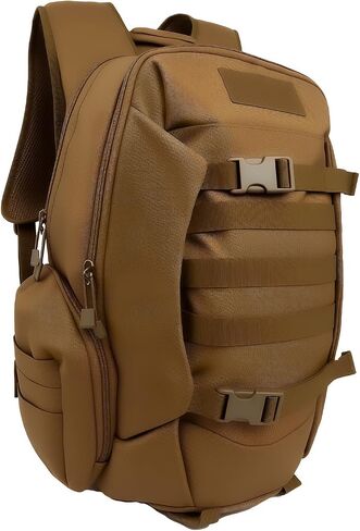 35L Tactical Backpack for Men, MOLLE Military Bug Out Bag, Waterproof Rucksack for Hiking with Hydration Port Balck CP in Saudi Arabia
