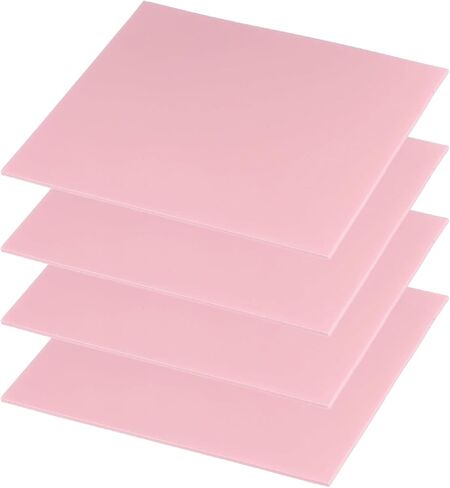 Patikil Thermal Pads 100x100x1.5mm ، 4 حزمة لوحة حرارية تبريد السيليكون ل CPU GPU IC PCIE M.2 2280 SSD NVME THEADINK ، PINK in Saudi Arabia