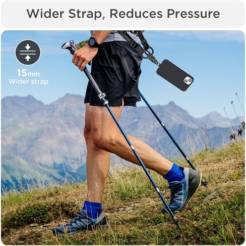 Phone Lanyard 2 in 1, Anti Theft Phone Strap Crossbody for Women Men, Adjustable Phone Wrist Strap with 2 Pack Tether Tabs in Kuwait