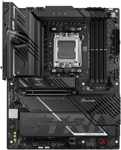 ASUS ROG Strix X870E-H GAMING WIFI7 AMD X870E-H ATX مع مراحل طاقة 16+2+1 ، مفتاح OC Dynamic ، Core Flex ، DDR5 AEMM ، 4x M.2 ، PCIE 5.0 ، Q-RELEASE ، منافذ USB4 المزدوجة و USB 10GBPS-C-CONTER in Saudi Arabia