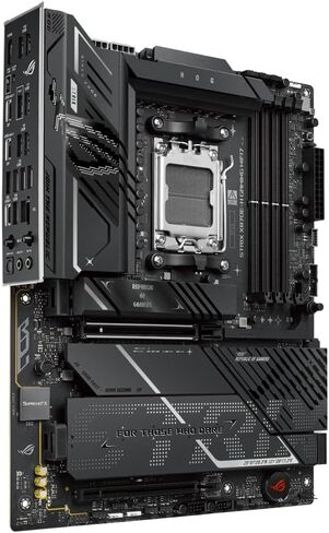 ASUS ROG Strix X870E-H GAMING WIFI7 AMD X870E-H ATX مع مراحل طاقة 16+2+1 ، مفتاح OC Dynamic ، Core Flex ، DDR5 AEMM ، 4x M.2 ، PCIE 5.0 ، Q-RELEASE ، منافذ USB4 المزدوجة و USB 10GBPS-C-CONTER in Saudi Arabia