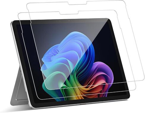 Fintie 2-pack screen protector for Microsoft Surface Pro 12 Inch 2025 ، anti scratch premium hd clear 9h strandness protector screen protector مع قلم سطحي متوافق in Saudi Arabia