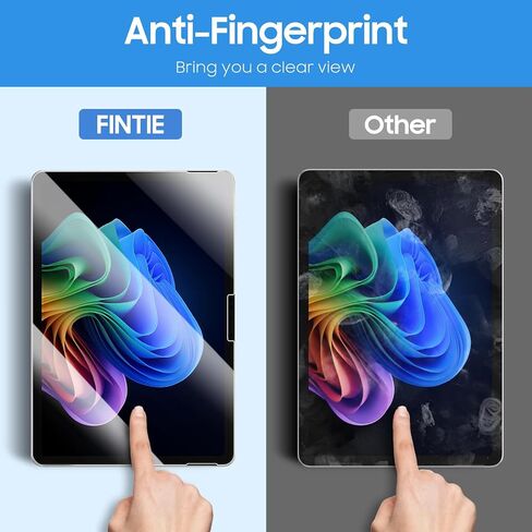 Fintie 2-pack screen protector for Microsoft Surface Pro 12 Inch 2025 ، anti scratch premium hd clear 9h strandness protector screen protector مع قلم سطحي متوافق in Saudi Arabia