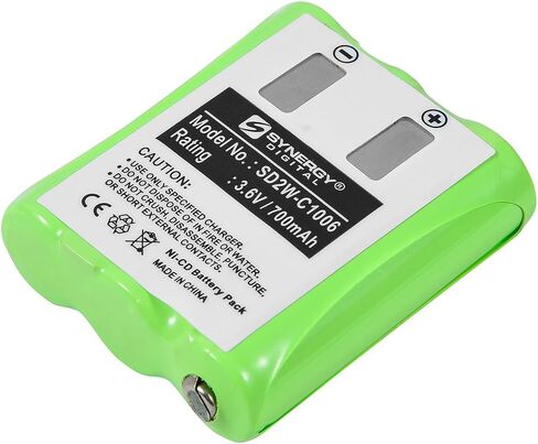 Synergy Digital 2-Way Radio Batteries, Compatible with Motorola EM1000R 2-Way Radio, (Ni-CD, 3.6V, 700 mAh), Replacement for Motorola 53615 Battery, Combo-Pack Includes: 4 x SD2W-C1006 Batteries in Saudi Arabia