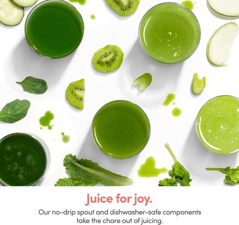 Nutribullet RNBJ50300 150W بطيئة Moxting Cold Press Juicer مع فرشاة أسود - تم تجديد معتمد in Saudi Arabia