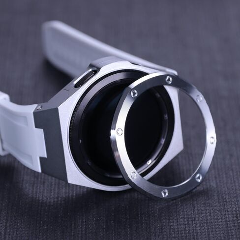 فرقة حالة التعديل الفاخرة ل Samsung Watch 4 Classic 46mm Cover Cover Strap in Kuwait