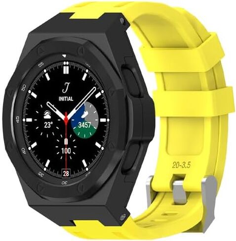 فرقة حالة التعديل الفاخرة ل Samsung Watch 4 Classic 46mm Cover Cover Strap in Kuwait