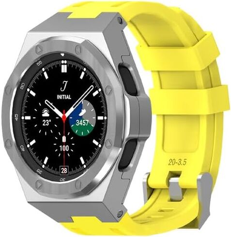 فرقة حالة التعديل الفاخرة ل Samsung Watch 4 Classic 46mm Cover Cover Strap in Kuwait