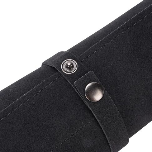RiToEasysports Watch Band Accessories, Protable Compatible Leather Smart Watch Band Storage Bag For 8 7 6 5 4 Se (Dark Brown) in Saudi Arabia