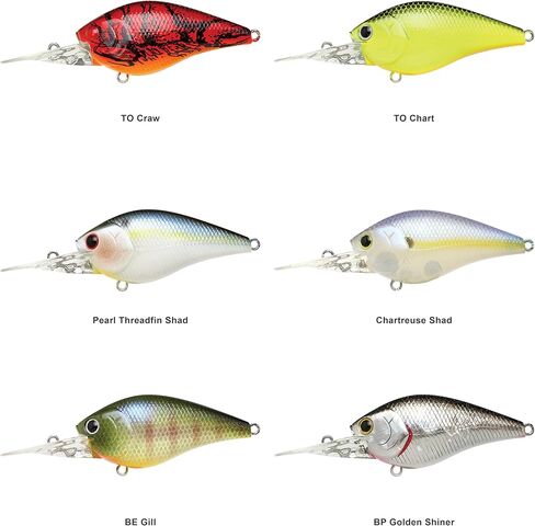 Lucky Craft LC 1.5DD ، Deep Diver ، Crankbait ، معدات الصيد في المياه العذبة ، الفوز بالبطولة ، الطعم البطل ، إكسسوارات الصيد ، صيد الأسماك ، Pike ، Snook in Kuwait