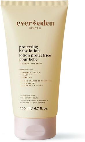Evereden Tri Water Baby Lotion, 8.5 fl oz. | Clean and Natural Baby Care | Non-toxic and Fragrance Free | Plant-based Ingredients in Saudi Arabia
