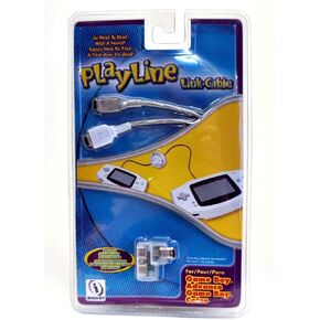 InterAct PlayLine Link Cable GBA Game Boy Color/Advance SP WHITE port shark in Kuwait