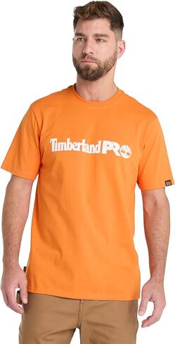 Timberland Core Linear Logo Short-Sleeve T-Shirt in Kuwait