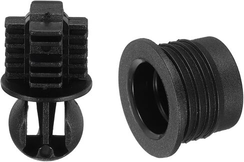 MECCANIXITY Speaker Grill Guides Plastic Black Ball Socket Type Frame Box Body Fixing Snap Fastener Buckle 12mm x 15.3mm for Speaker Parts Accessories 6 Pairs in Saudi Arabia