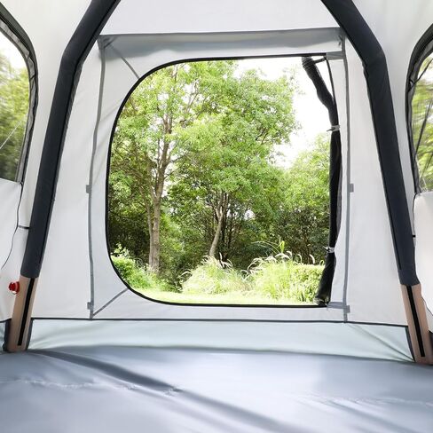 خيمة إعداد سريعة ، خيمة التخييم التلقائية القابلة للنفخ ، سهلة الإعداد 3-4 شخص glamping في الهواء الطلق 4 موسم للهواء تهزه in Saudi Arabia