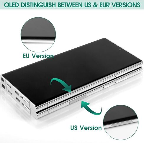 OLED for Samsung Galaxy S22 Ultra 5G LCD for Galaxy S22 Ultra 5G Screen Replacement for Samsung S22 Ultra 5G Smaller Display Area Digitizer Touch Screen Assembly Repair Kits with Frame in Saudi Arabia