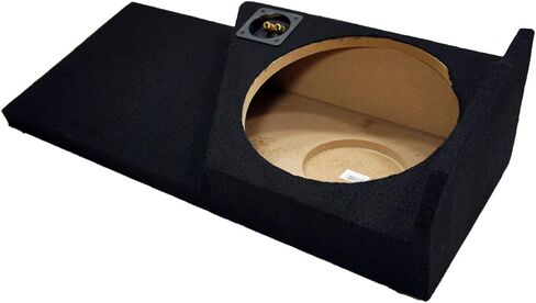 American Sound Connection ASC GM1X12-DCAB14UP Compatible with Chevy Silverado 2014-2018 Double Cab Truck Single 12" Sub Box Subwoofer Enclosure in Saudi Arabia