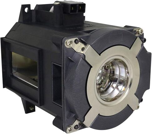 Jaspertronics™ Original NP42LP Lamp & Housing for NEC Projectors - Fits ImagePro 6780WU, NP-PA653U, NP-PA853W, PA803U-41ZL, PA903X, NP42LP-USH-2, NP42LP & More - 1 Unit Per Pack with 1 Year Warranty in Saudi Arabia