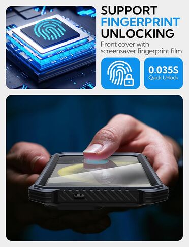 imorbox i-blason for Samsung Galaxy S25 Ultra Case Magsafe مع حامل تغطية الكاميرا [حماية عسكرية] علبة هاتف مغناطيسي شاق كامل الجسد مع حامي الشاشة لـ S25 Ultra 6.9 Inch ، Black in Saudi Arabia