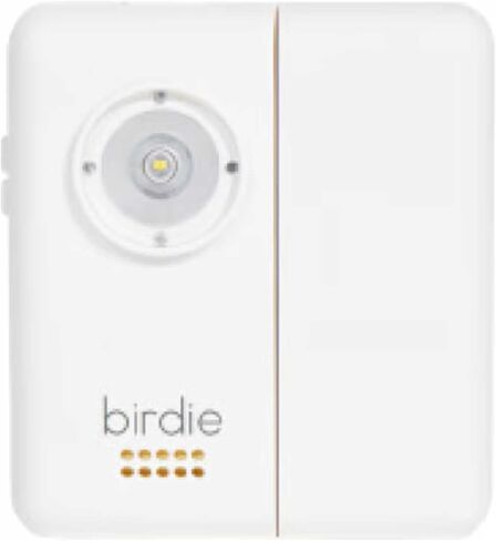 She's Birdie - The Original Personal Safety Door Alarm for Travel, at Home, or Window Security - Portable, Loud Siren, Flashing Light Alert + Built in Flashlight, Rechargeable, Rental Safe (Coconut) in Saudi Arabia